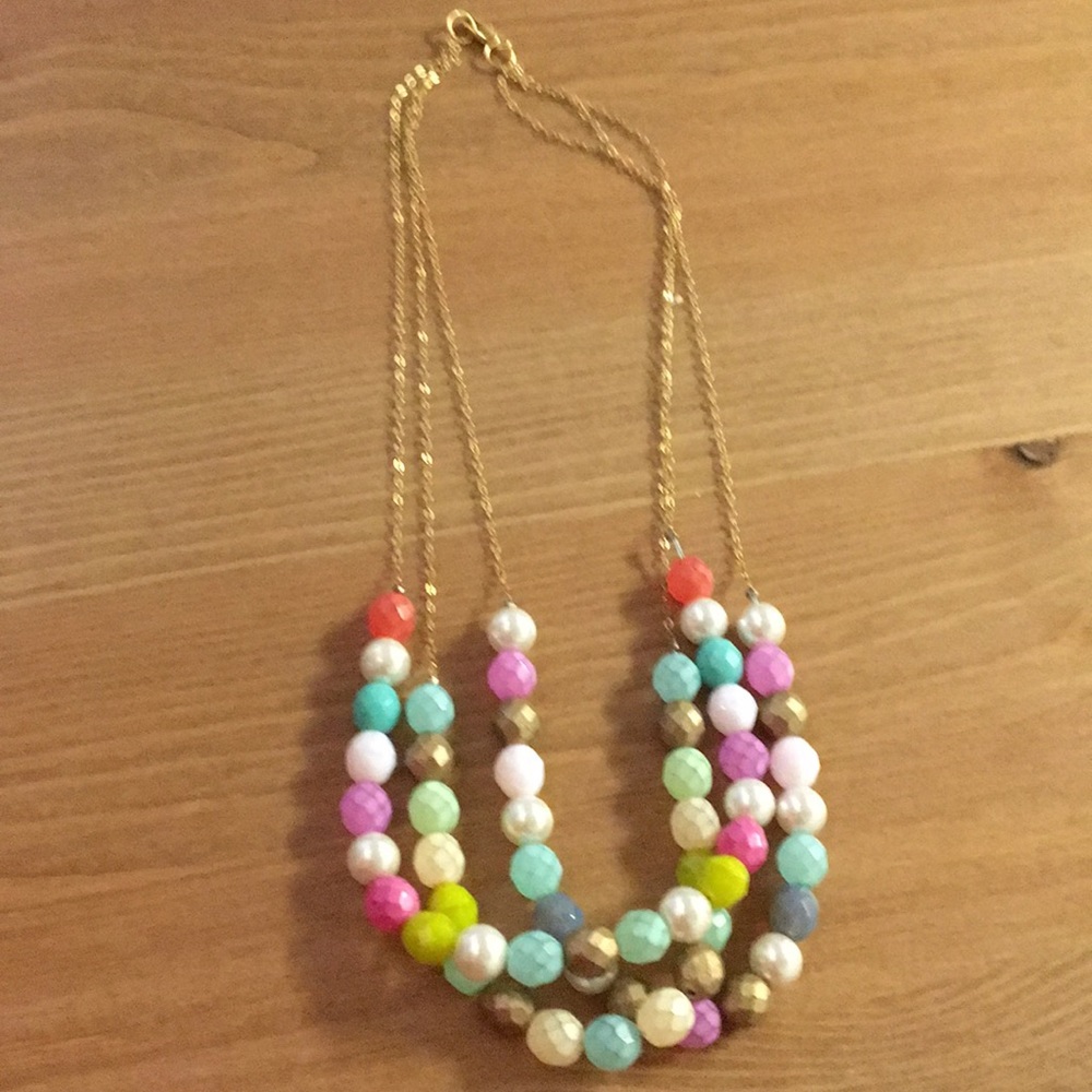 Handmade statement necklace